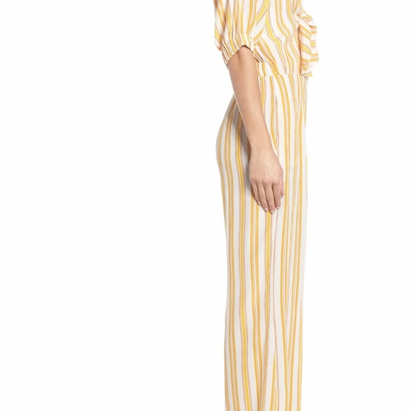 Faithfull the Brand Matese Sun Stripe Jumpsuit M/6 - Picture 3 of 6